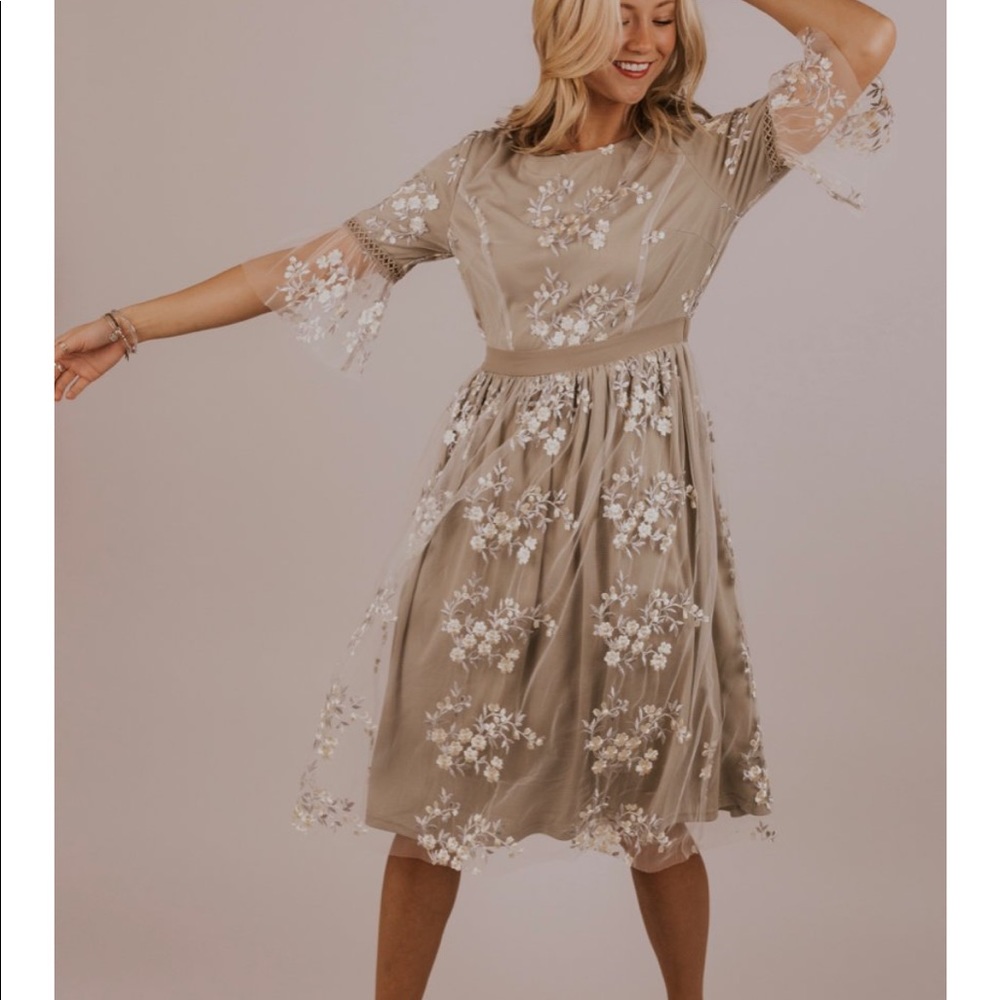 NWT Roolee Milana Detail Dress